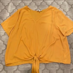 Madewell XL Yellow Top
